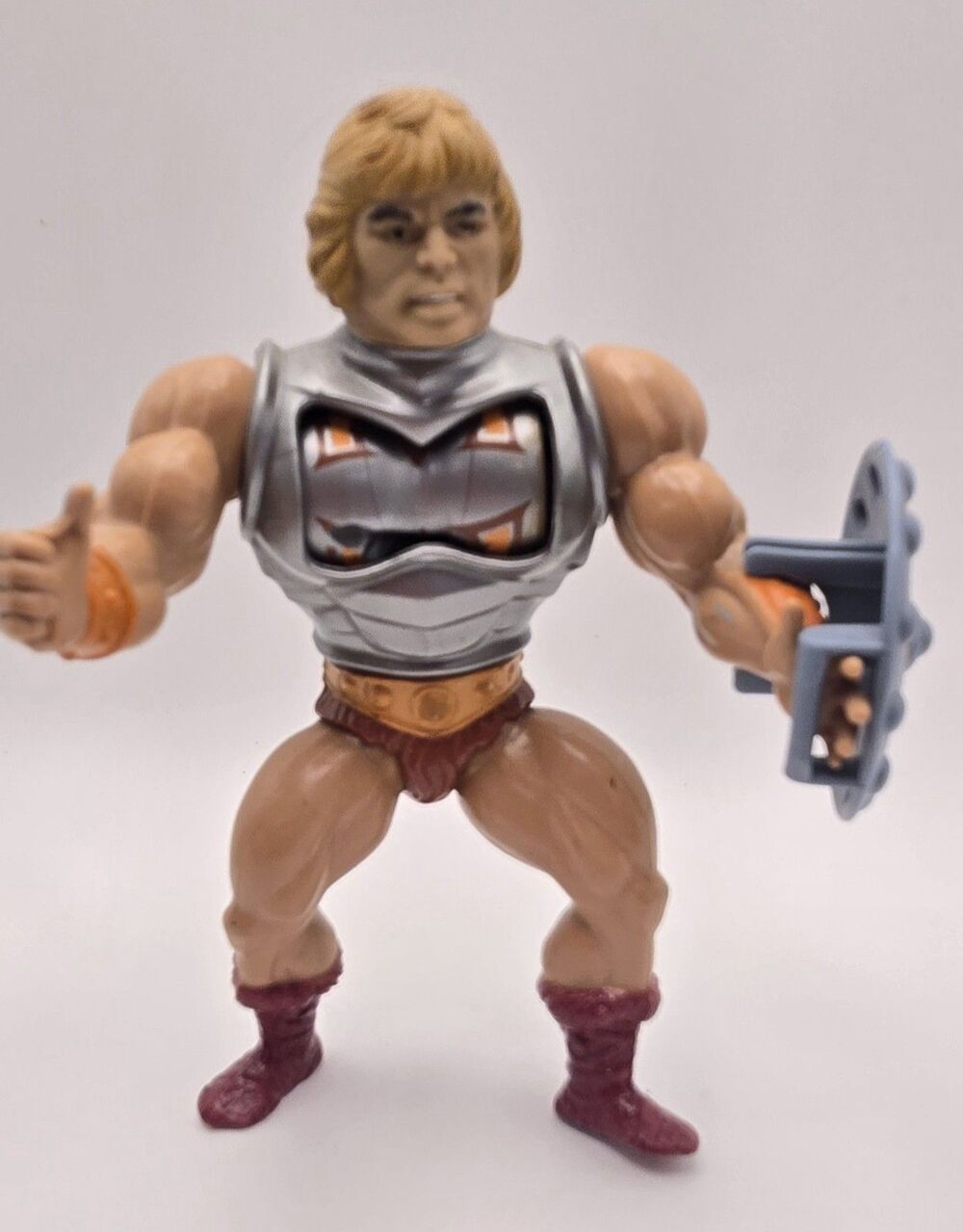 Vintage MOTU Battle Armor He-Man Action Figure 1984 Mattel Masters of Universe